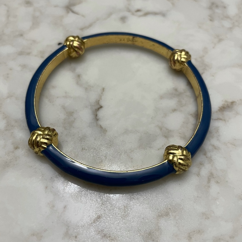Lilly Pulitzer blue knot bangle
